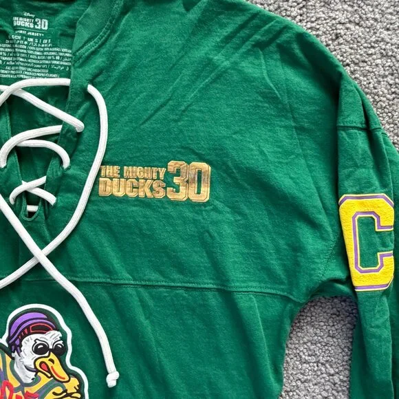 The Mighty Ducks 30th Anniversary Spirit Jersey - Men's Size S - Ice Hockey -GUC - Picture 4 of 12